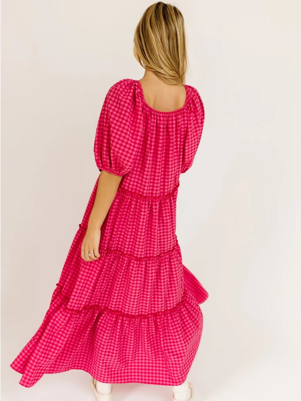 DayMaker Dress PINK GINGHAM *ZOCO EXCLUSIVE* - Picture 10 of 12